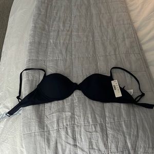 Jcrew navy underwire bikini top
